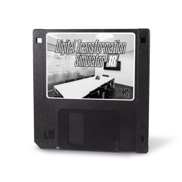 Digital Transformation Simulator 2018 – 3.5” Old-school Edition